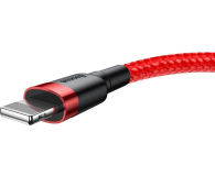 BASEUS USB-Lightning Cafule 1m czerwony CALKLF-B09 - 1094246 - zdjęcie 4